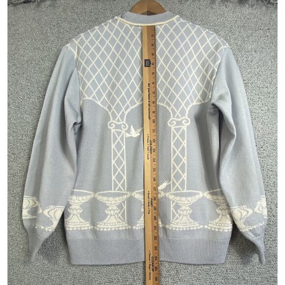 Vintage St. John By Marie Gray Sweater Women’s P Santana Knit Quiet Luxury - Picture 13 of 15